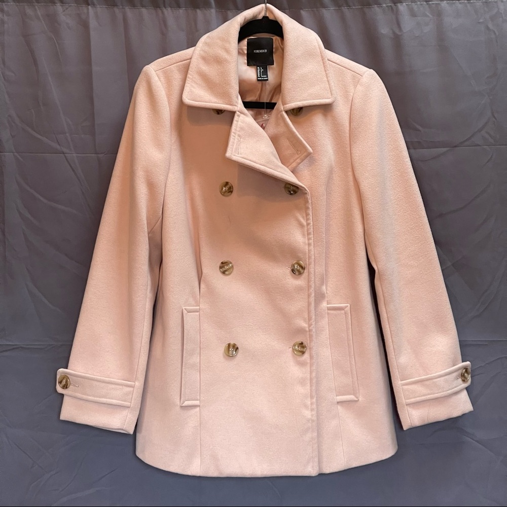 NWT FOREVER 21 Pink Coat
